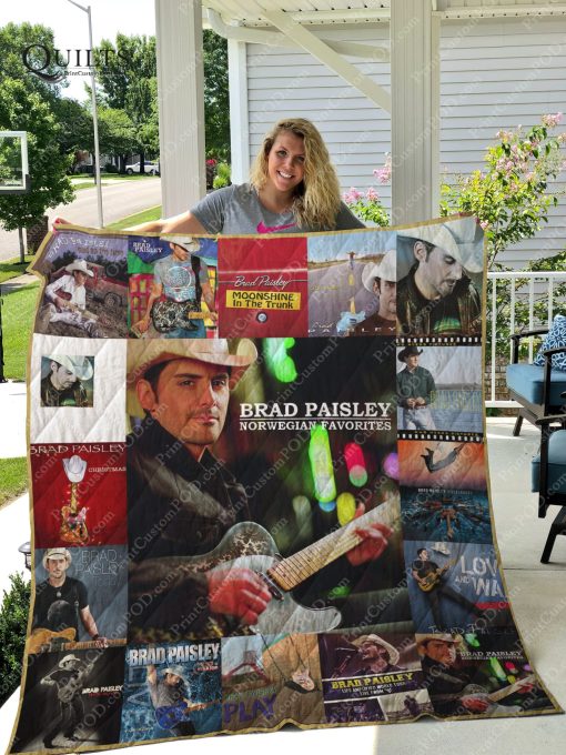 Brad Paisley 3 Quilt Blanket Quilt B21