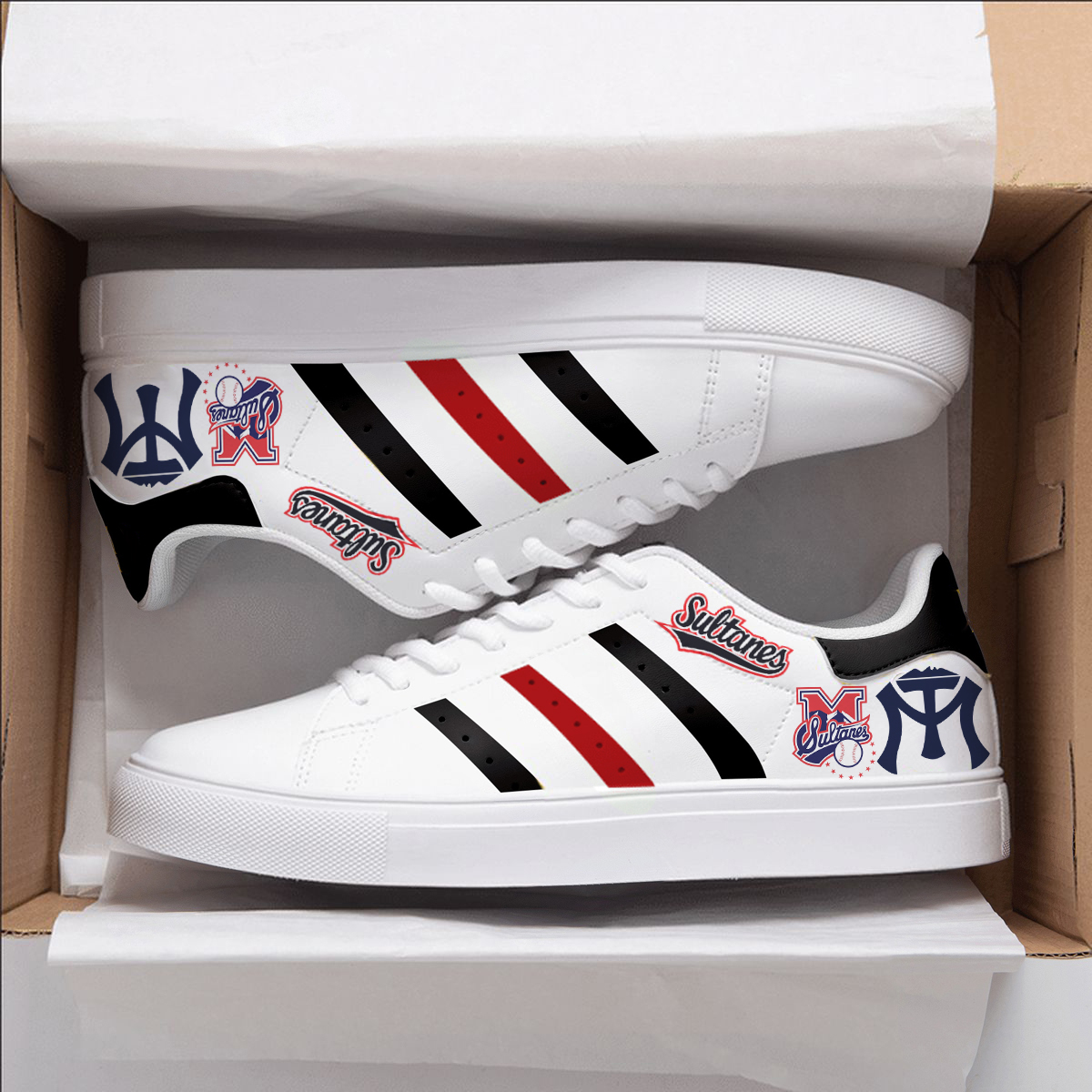 Sultanes de Monterrey Red Skate Stan Smith New Shoes B21