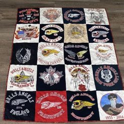 Hells Angels Quilt Blanket B22