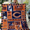 Chicago Bears 3 Blanket Quilt B21