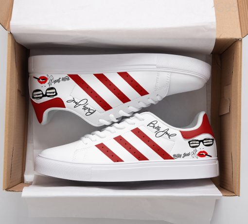Billy Joel Red Stan Smith Shoes B21