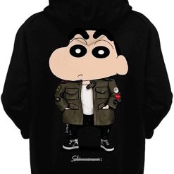 Shinchan Hoodie Zip Hoodie 3D B21