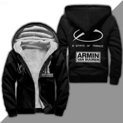 Armin Van Buuren Black Fleece Jacket B21