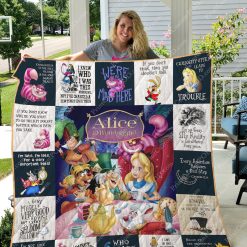 Alice in Wonderland Blanket Quilt B23