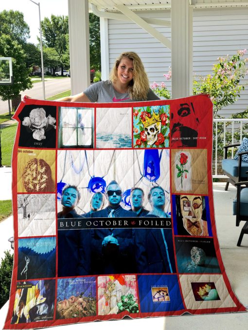 Blue October Blanket Quilt B23