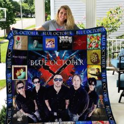 Blue October Blanket Quilt B23