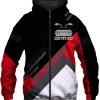 DeLorean Love  Hoodie Zip Hoodie 3D B23