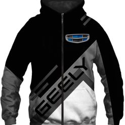 Geely Zip Hoodie 3d B23