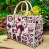 Virginia Tech Hokies Leather HandBag B23