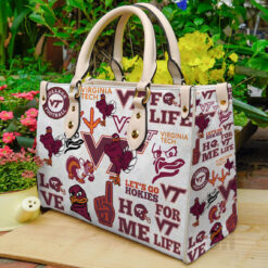 Virginia Tech Hokies Leather HandBag B23