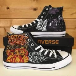 Creedence Clearwater Revival High Top Shoes B22