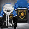 Lamborghini Blue Fleece Jacket B22