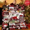 Merry Christmas Quilt Blanket Quilt B23