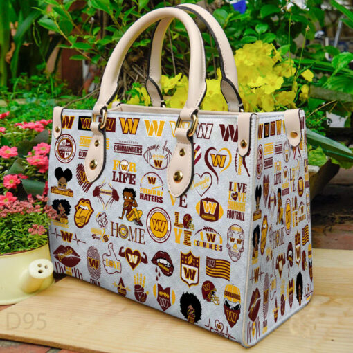 Washington Commanders Leather Hand Bag 2 B22