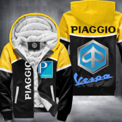 Vespa Yellow Fleece Jacket B21