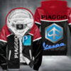 Vespa Red Fleece Jacket B23