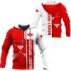 Massey Ferguson Zip Hoodie 3d B21
