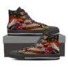 Semi Truck Black Driver Shoes High Top B21