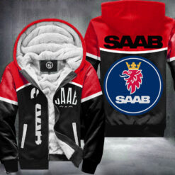 Saab Red Fleece Jacket B21