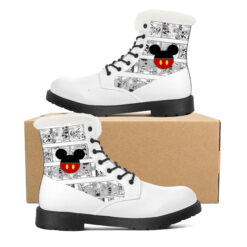 Mickey Mouse Leather Boots B22