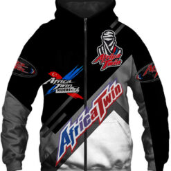 Africa twin Hoodie zip 1 B22