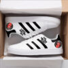 The Rolling Stones White Skate Shoes B21