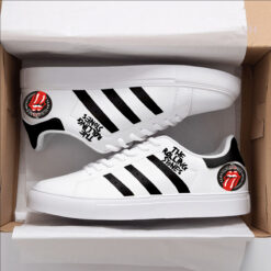 The Rolling Stones White Skate Shoes B21
