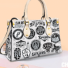 San Antonio Spurs Leather hand Bag a04 B22
