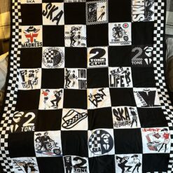 2 Tone SKA Quilt Lover Blanket Quilt B22