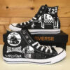 2 Tone High Top Shoes B23