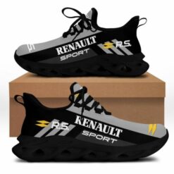 Renault Black Gray Max Soul Shoes B21