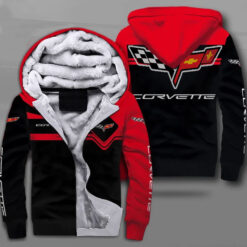 Chevrolet Corvette Fleece Jacket Best B21