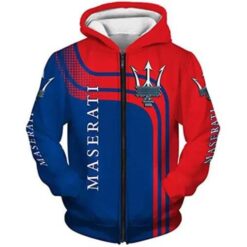 Maserati Hoodie Zip Hoodie 2 B22
