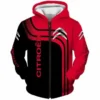 Citroen Love Hoodie Zip Hoodie 3D B21