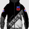 Simca Car Zip Hoodie 1 B22