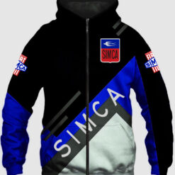 Simca Car Zip Hoodie 2 B22
