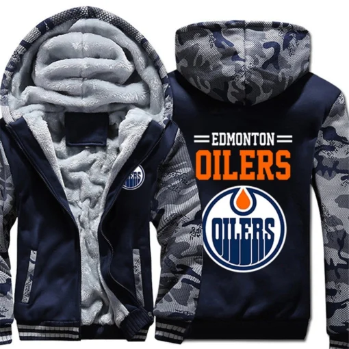 Edmonton Oilers Fleece Jacket B22