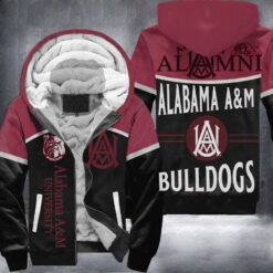 Alabama A&M Bulldogs Fleece Jacket B22