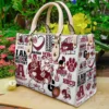 Alabama A&M Bulldogs 4 Leather HandBag B22