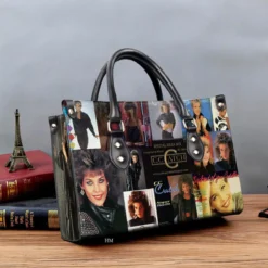 C C CATCH Leather HandBag B22