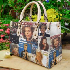 C C CATCH Leather HandBag B22