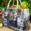 Elton John 2 Hand Leather Bag B23