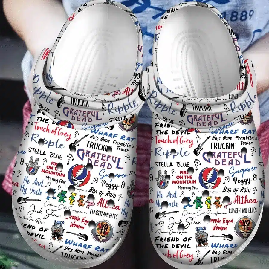 Grateful Dead Crσċs Shoes B22