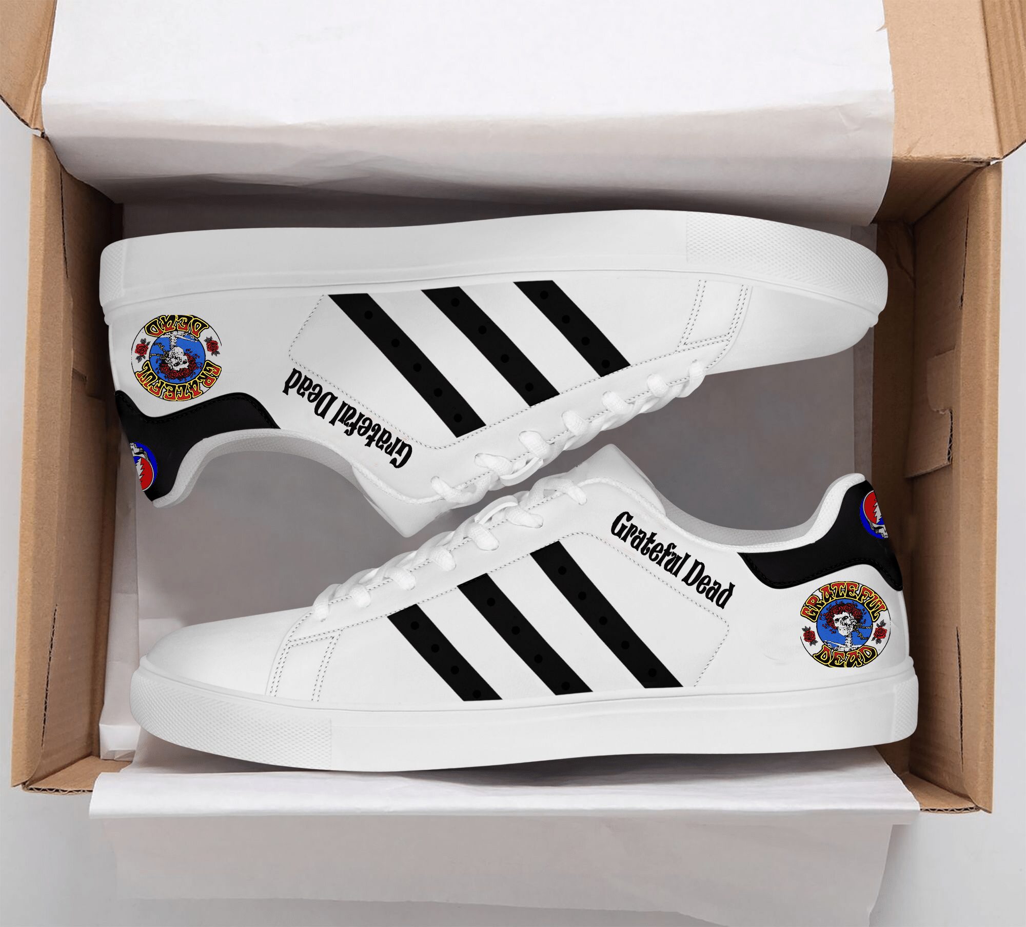 Grateful Dead Stan Smith Shoes B22