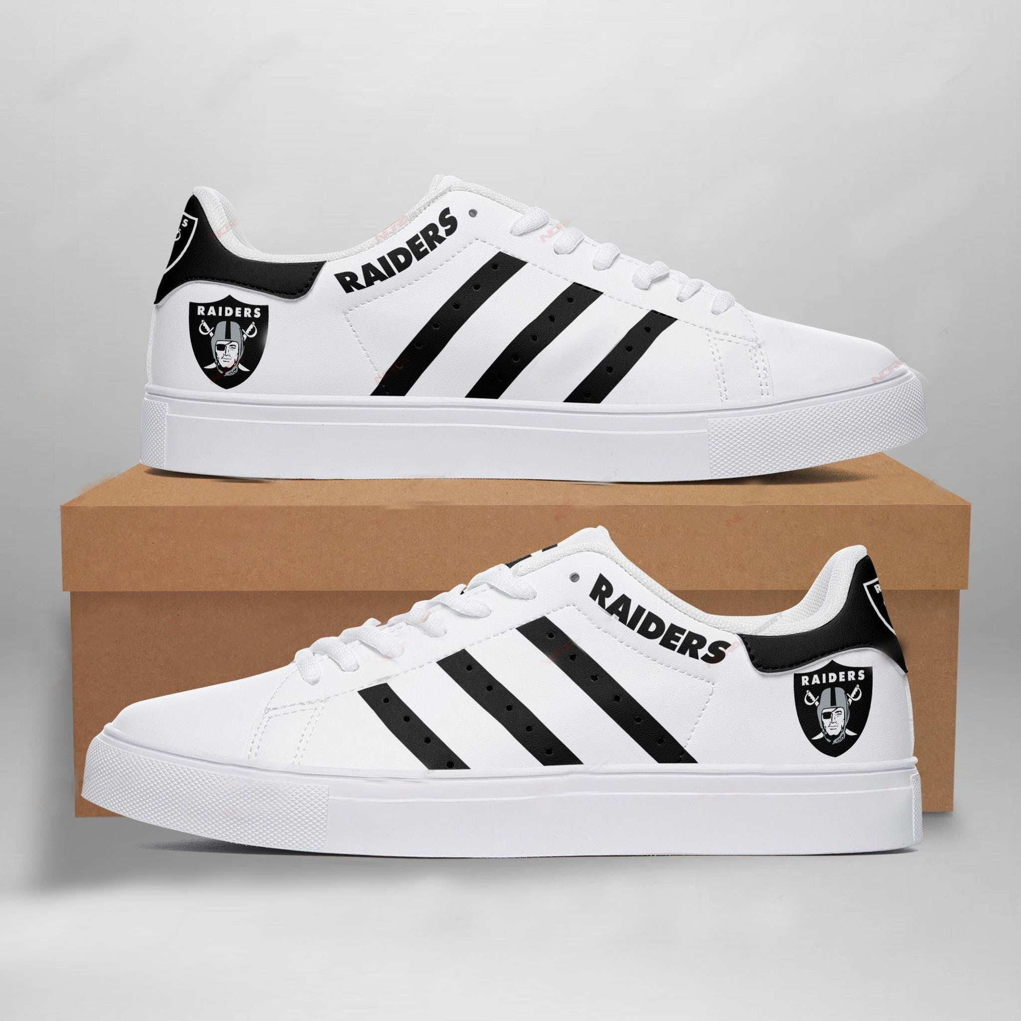 Las Vegas Raiders Stan Smith Shoes B21