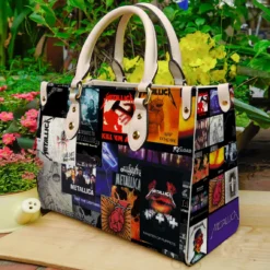 Metallica Leather HandBag B22
