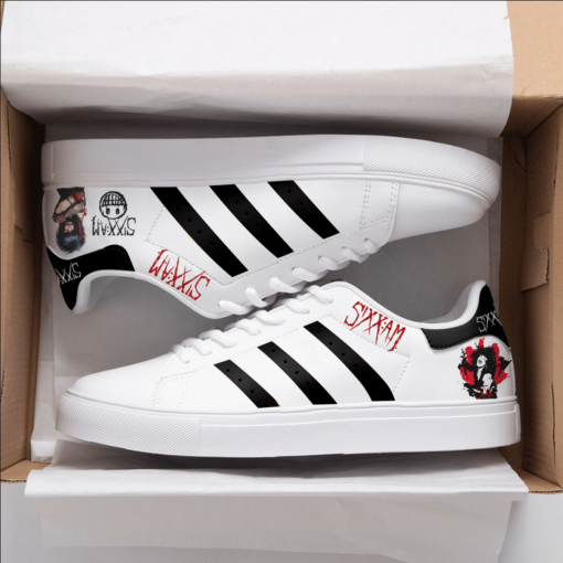 Nikki Sixx Stan Smith Shoes B22