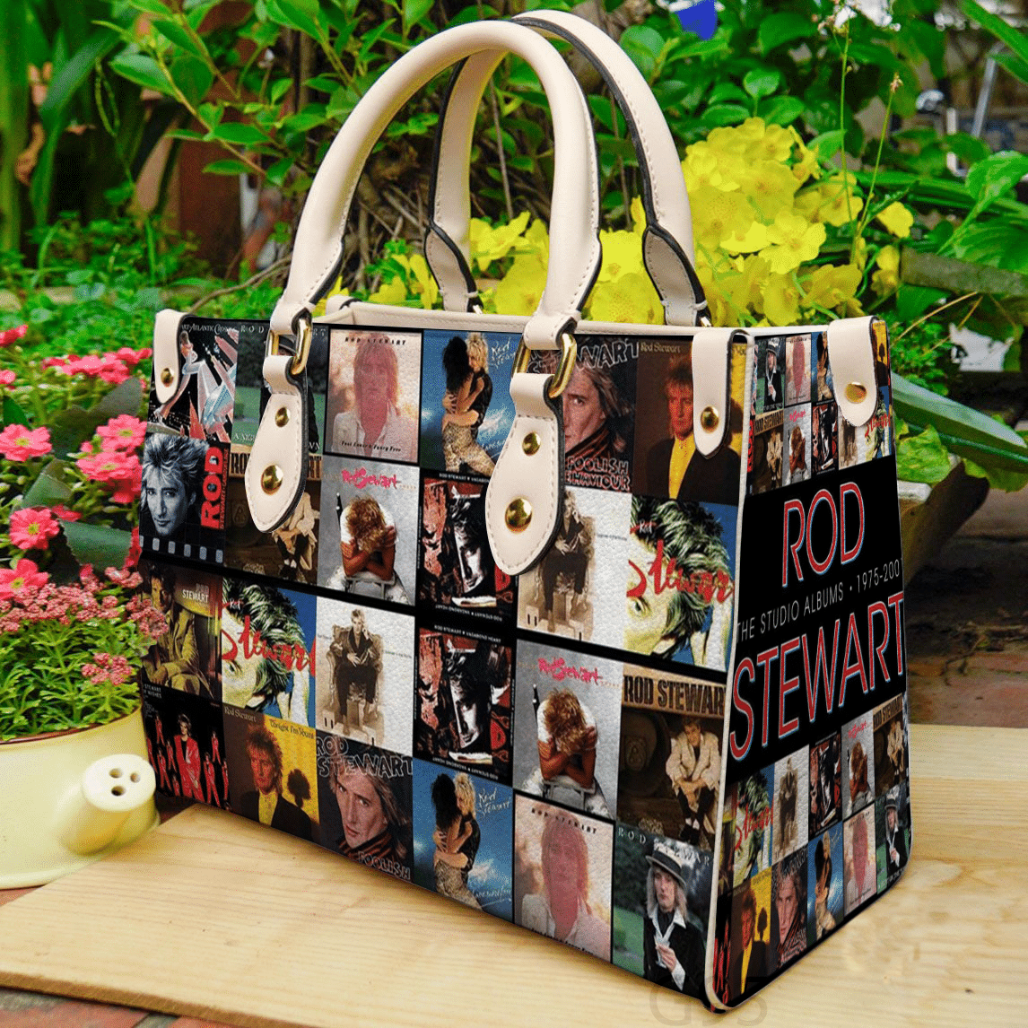 Rod Stewart Leather HandBag B23