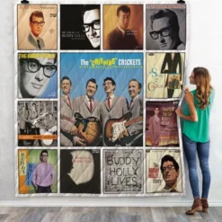 The Buddy Holly Lover Blanket Quilt B21