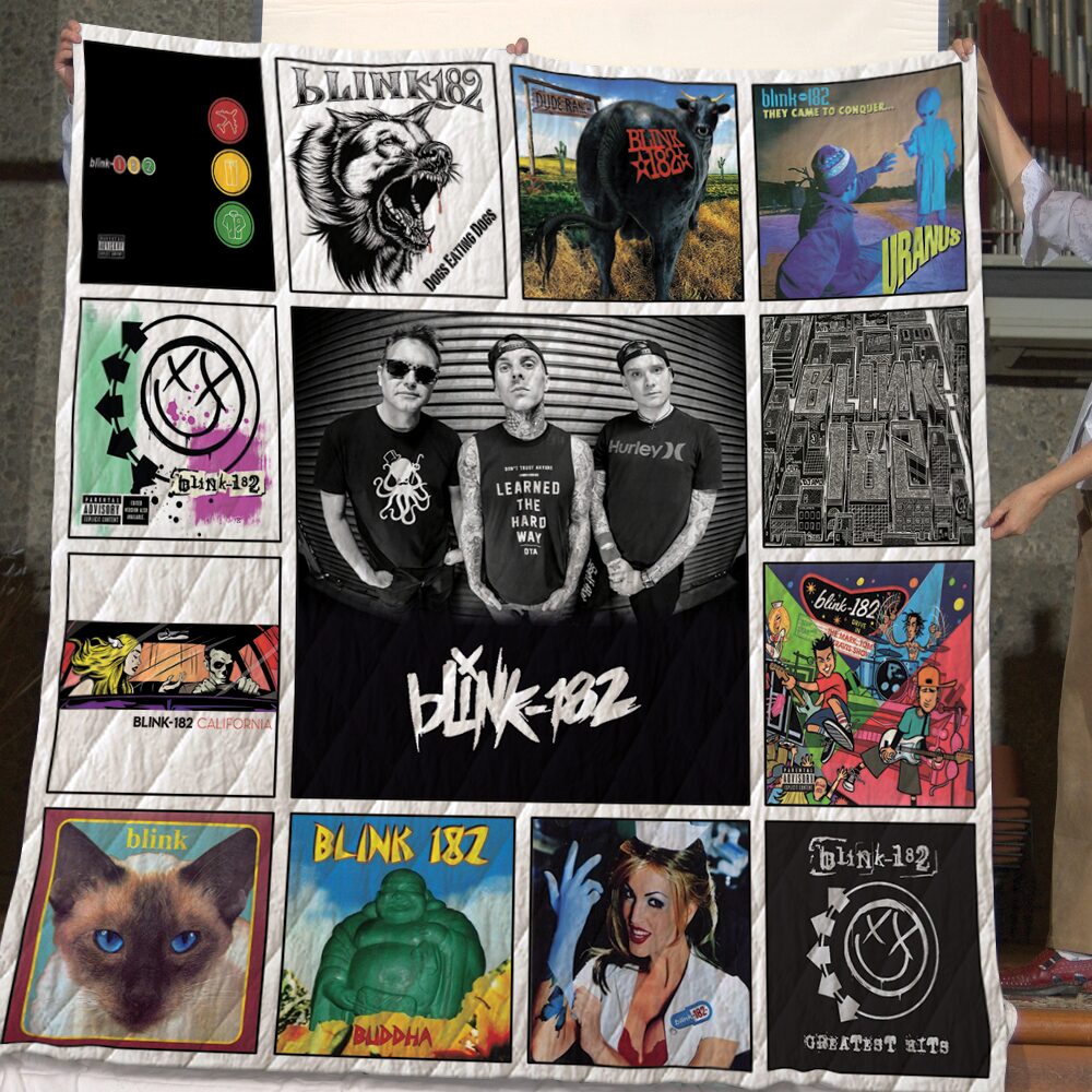 Blink-182 Lover Blanket Quilt B23